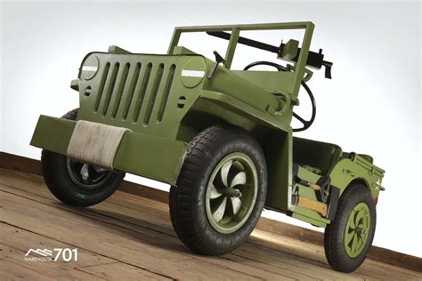 Scratch Built Childrens Wwii Willies Jeep