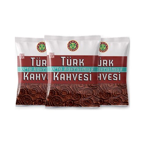 Kahve Dünyası Medium Roasted Turkish Coffee 100 gr 3 Pack GoLatienda