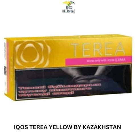 Iqos Terea Yellow By Kazakhstan