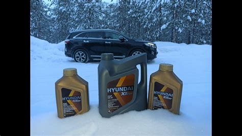 Заморозка масла HYUNDAI XTeer TOP С3 5W30 (TOP 5W30) #_HYUNDAI XTeer ...