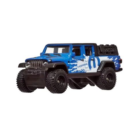 Miniatura Carro Jeep Gladiator Terra Trek Car Culture Azul Hot