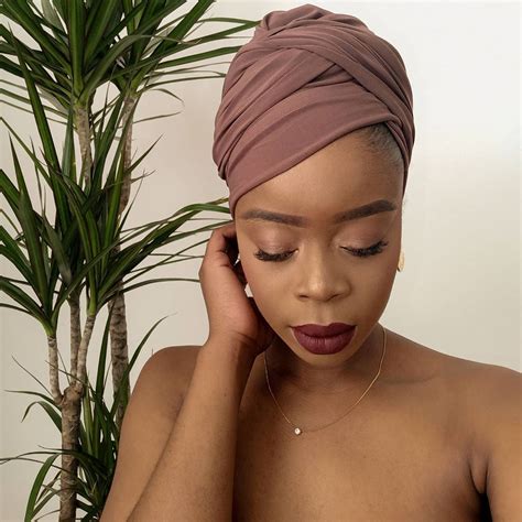 Simple Classy Headwrap Style For Formal Look Head Wraps For Women