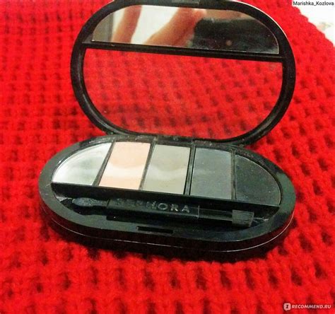 Тени для век Sephora Colorful 5 - «Палетка теней от Sephora. Много фото ...