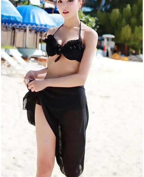 KOREA LACE SEXY BIKINI TWO PIECES WEGEE