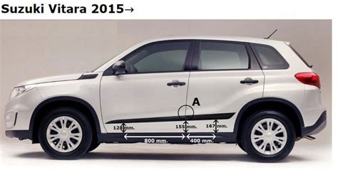 Listwy Boczne Ochronne Drzwi Suzuki Vitara Erli Pl