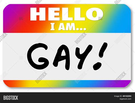 Hello Gay Words On Image Photo Free Trial Bigstock