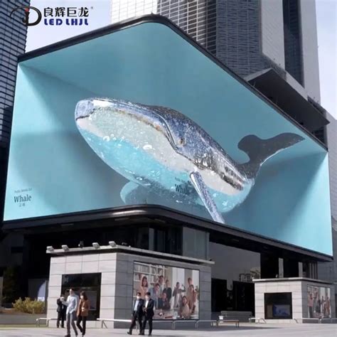 Advertising Digital Signage D Naked Eye Outdoor P LED Billboard Screen Display LED Screen