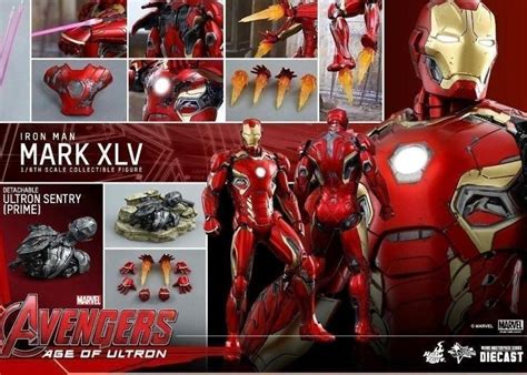 全新 啡盒未開 Hottoys MMS300 D11 MMS300 Ironman Mark 45 Mark XLVX MK45 MMS300D11 Iron Man Hot toys