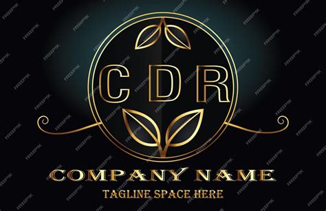 Premium Vector Cdr Letter Logo