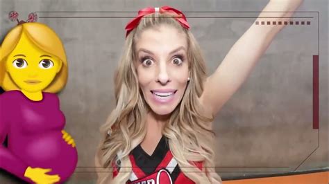 Rebecca Zamolo Is Shamed As Pregnant Cheerleader Youtube