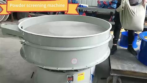 Factory Chemical Powder Sieve Industrial Rotary Shaking Sieve For