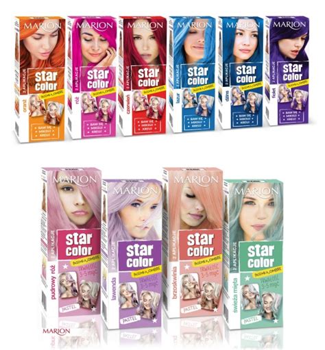 Тонирующий гель для волос прямого действия Marion Star Color | отзывы