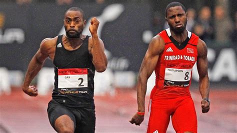 Gay Wins First M Race After Doping Ban Watch Athletics