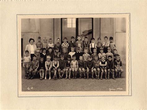 Photo de classe Cours Préparatoire de 1960 ECOLE SCHLESSER Copains d