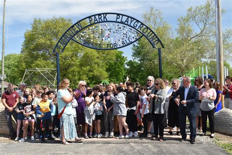 Ribbon cutting held for Fairview Park playground - Logansport Re-Imagined