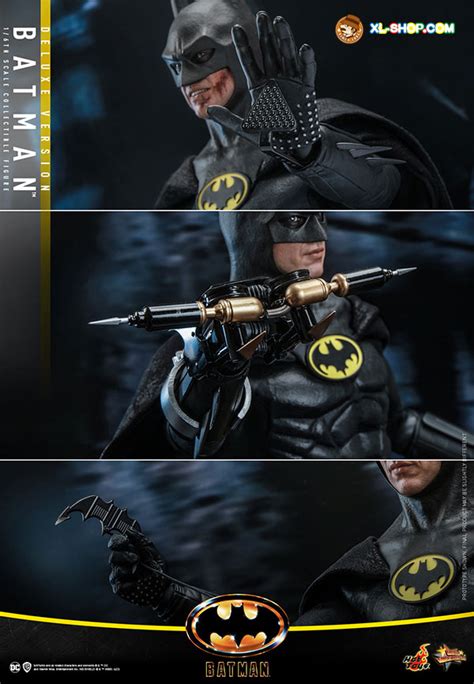 Hot Toys MMS Batman Th Scale Batman Collectible Figure Deluxe Version Ship