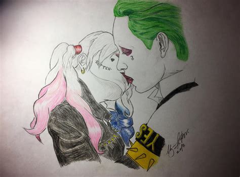 Joker And Harley Quinn Drawing