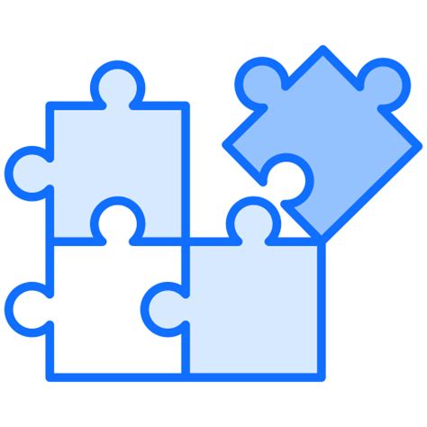 Problem Solving Generic Blue Icon