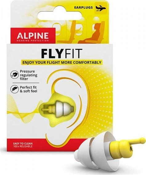 Alpine FlyFit špunty do uší do letadla 1 pár od 311 Kč - Zbozi.cz