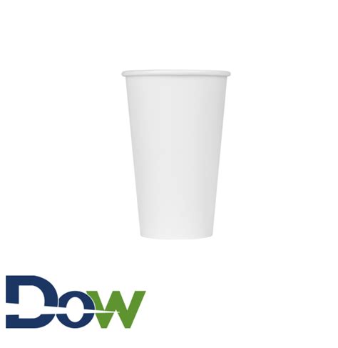 16oz White Poly Paper Hot Cup 1000 Case Distribution Of The West