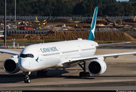 B LXI Cathay Pacific Airbus A350 1041 Photo By Andrew Lesty ID