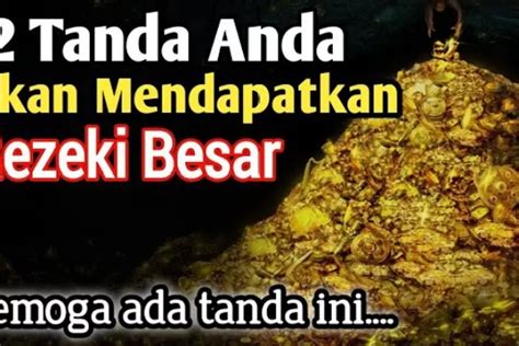 Mitos Atau Fakta Tanda Kamu Akan Mendapatkan Rezeki Besar Timenews