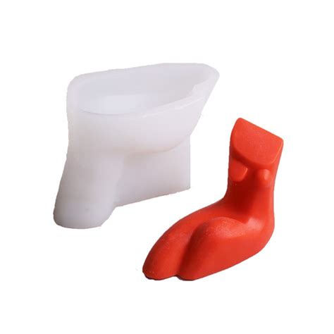 Sex Woman Silicone Candle Mold 3D Mold de corpo feminino para diy fazendo sabão epóxi em
