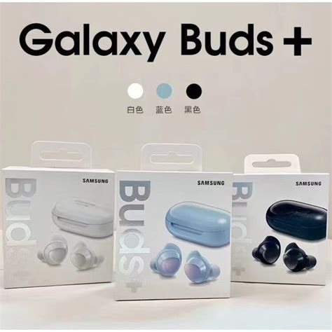 Original Samsung Galaxy Buds + Plus Headset SM-R175 water-proof Touch ...