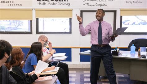 Black Man Named Teacher Of The Year Free Press Of Jacksonville