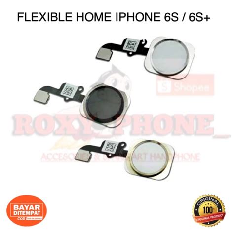 Jual FLEXIBLE FLEKSIBEL FLEXIBEL HOME BUTTON BACK IPHONE 6S 6S