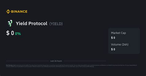 Yield Protocol Price Today | YIELD to USD Live Price, Market Cap & Chart