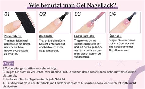 Gel Nagellack Set Phoenixy Stk Shellack Set Starterset Mit W Uv