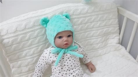 Как сшить шапочку для новорожденного своими руками + выкройка - YouTube