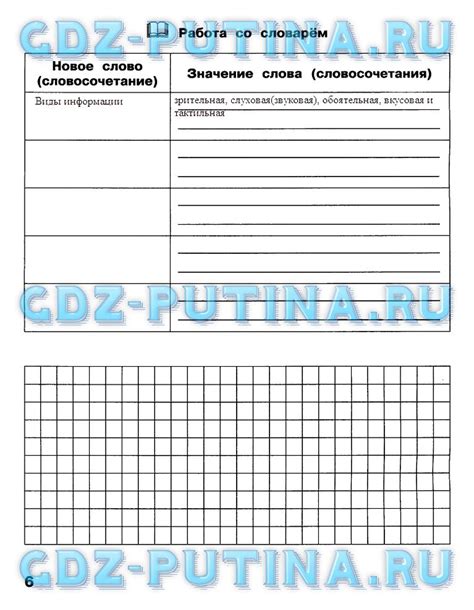 Решебник, ГДЗ по информатике 3 класс Матвеева - рабочая тетрадь 1-2 часть