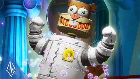 Spongebob Squarepants Battle For Bikini Bottom Rehydrated Part 4 Robo Sandy BOSS Rock
