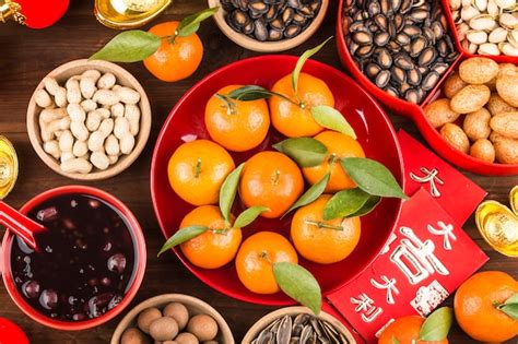 Premium Photo Chinese Traditional Spring Festival Food