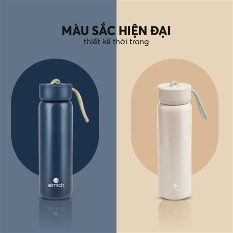 Bình giữ nhiệt ELMICH 480ml EL8296W TheHome