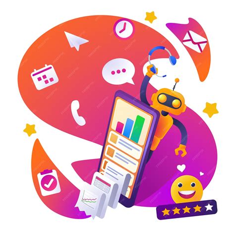 Premium Vector | Omnichannel crm service for customer care and