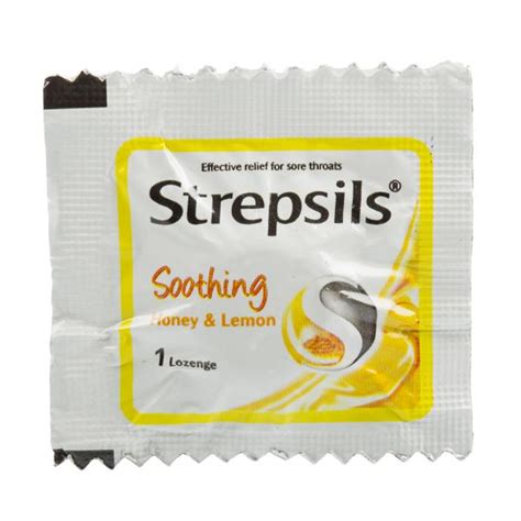 Buy Strepsils Soothing Honey Lemon Lozenge Pack Of 1 Online At Best