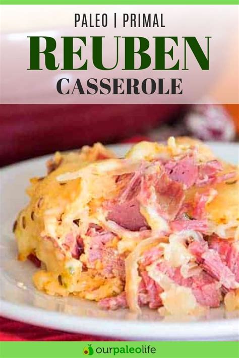 Reuben Casserole - Low-Carb, Primal, Keto + Thousand Island Dressing ...