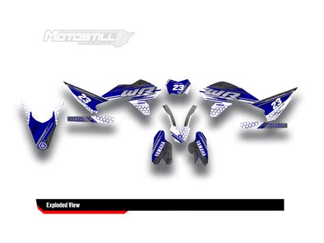 yamaha wr250 r-x graphic kit, yamaha wr250 r-x decal kit, yamaha wr250 ...