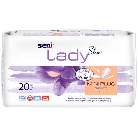 Seni Lady Slim Mini Plus egészségügyi betét - MediBolt