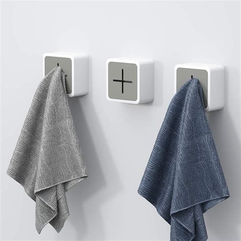 Pack Kitchen Towel Hooks Self Adhesive Towel Holders For Kitchen