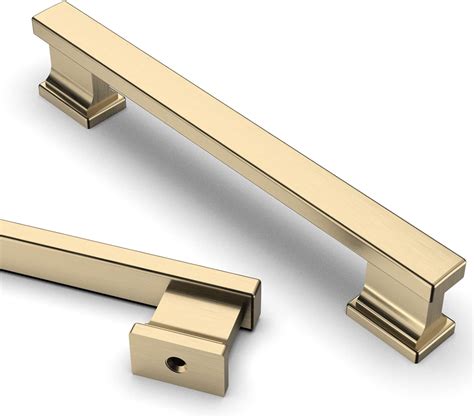 Asidrama Pack Inch Mm Brushed Brass Kitchen Cabinet Handles