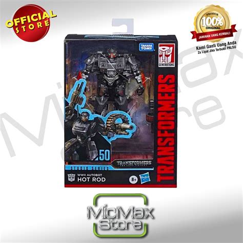 Jual Transformers Studio Series Deluxe Class Wwii Autobot Hot Rod Figure Shopee Indonesia