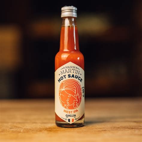 Hot Sauce Martin West Gallia IPA Ml O Local