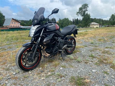 Купить б у Kawasaki ER N инжектор передач в Екатеринбурге чёрный naked bike года на