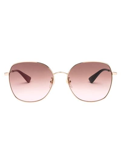 Gucci Eyewear Oversized Frame Sunglasses Modesens