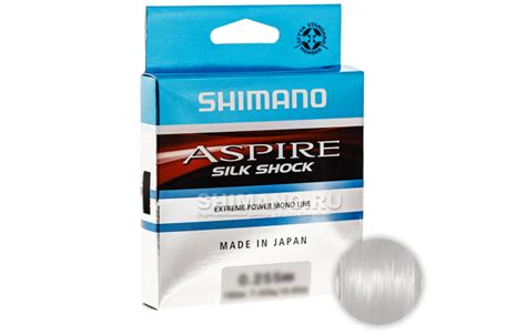 Купить Леска Shimano Aspire Silk Shock 0,1мм. 1,2кг. 50м. /прозрачный в ...