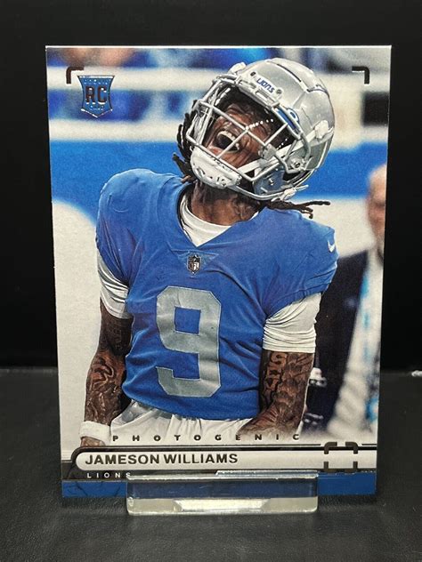 Jameson Williams Panini Chronicles Photogenic Ph Rc Ebay